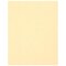 PA Paper Accents Smooth Cardstock 8.5" x 11" Ivory, 60lb colored cardstock paper for card making, scrapbooking, printing, quilling and crafts, 25 piece pack